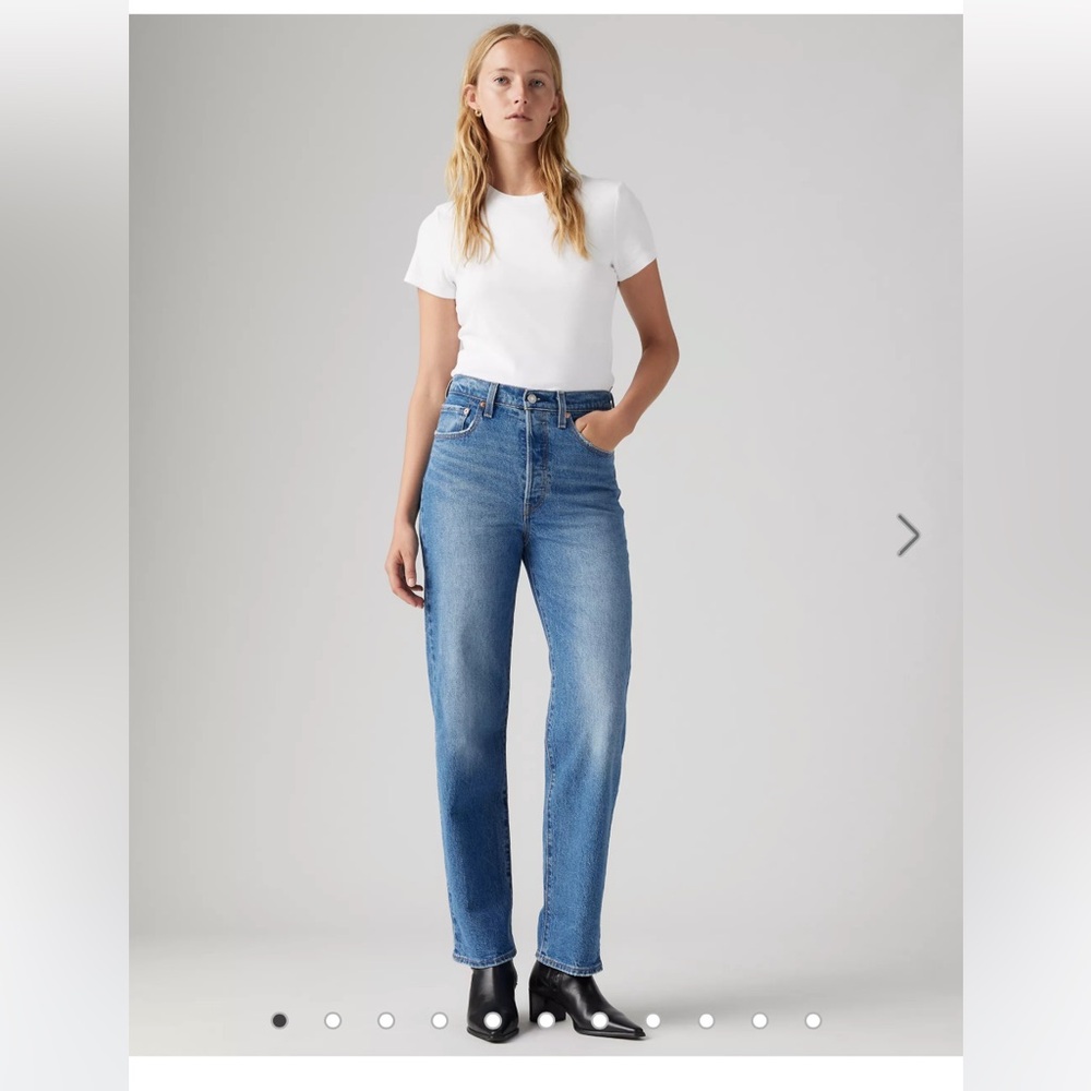 Levi's Ribcage Straight Ankle Jeans